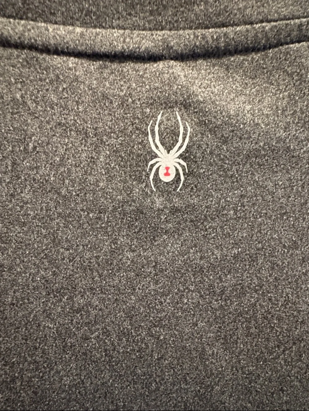 Spyder Women's Long Sleeve Active Top - Charcoal Gray - Picture 8 of 16